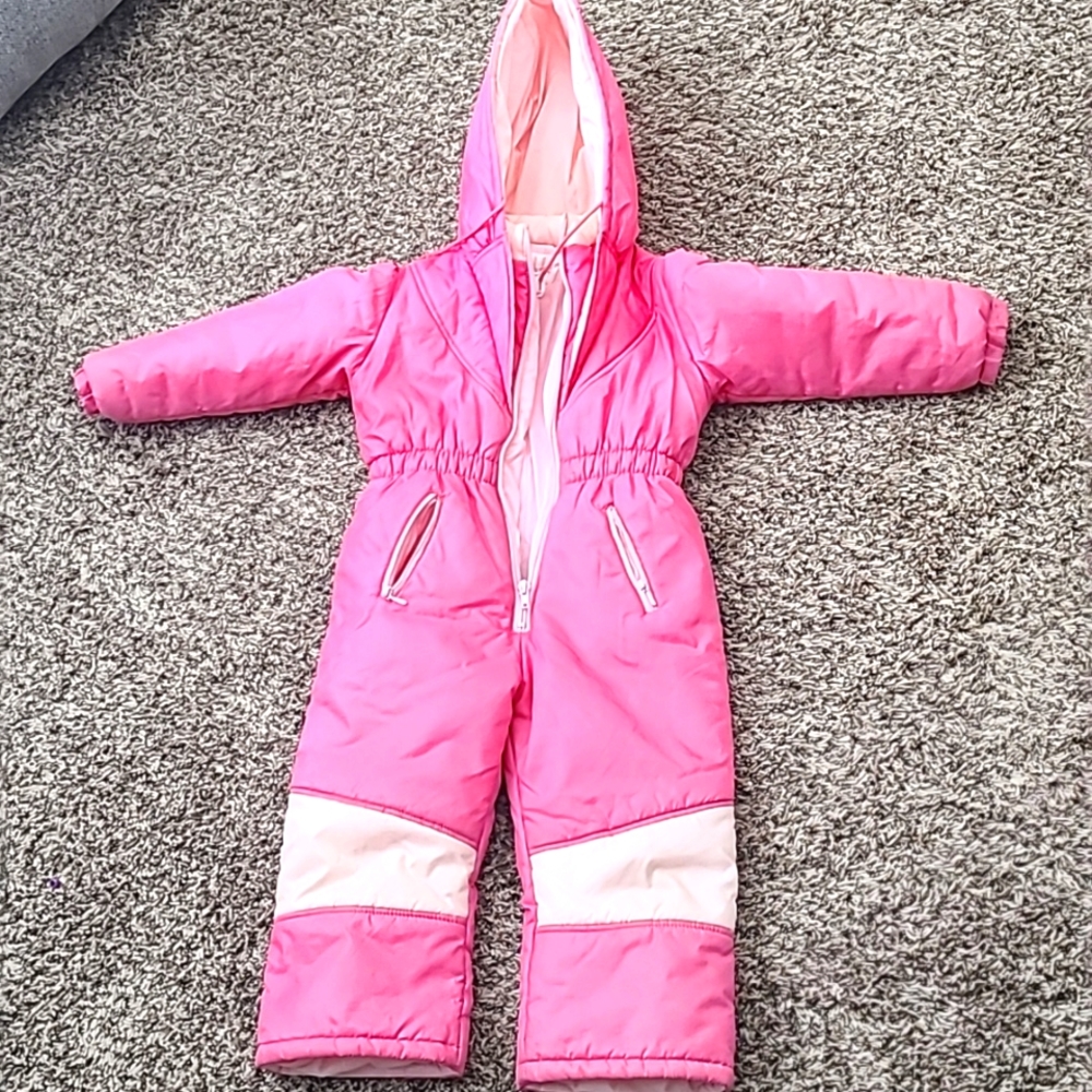 Vintage kids snowsuit
